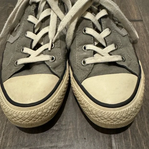 CONVERSE Army Green Canvas Shoes Size 6.5 Womens 4.5 Mens Unisex All Star - Picture 6 of 14